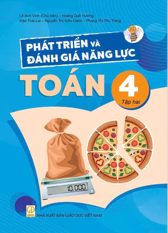 PHÁT TRIỂN VÀ ĐÁNH GIÁ NĂNG LỰC TOÁN LỚP 4 - TẬP 2 (Theo chương trình GDPT 2018)